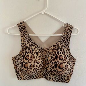 Leopard Print Women's Bra
